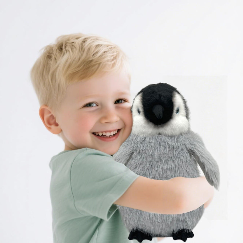 FLUFFYFUN machine-washable penguin clean at 30 degrees