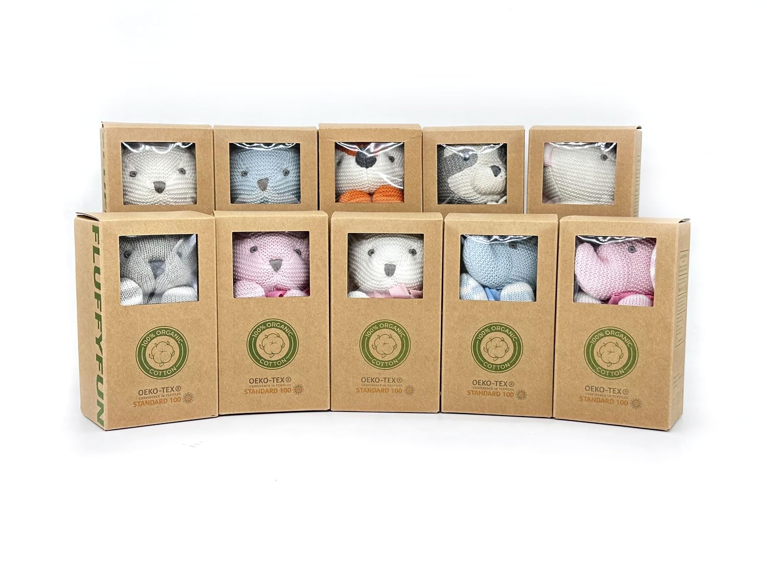 FluffyFun machine-washable elephant plush, easy care for parents.