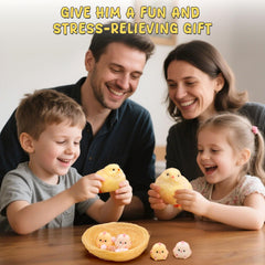 FlufiFiea chicks in varying sizes for versatile play
