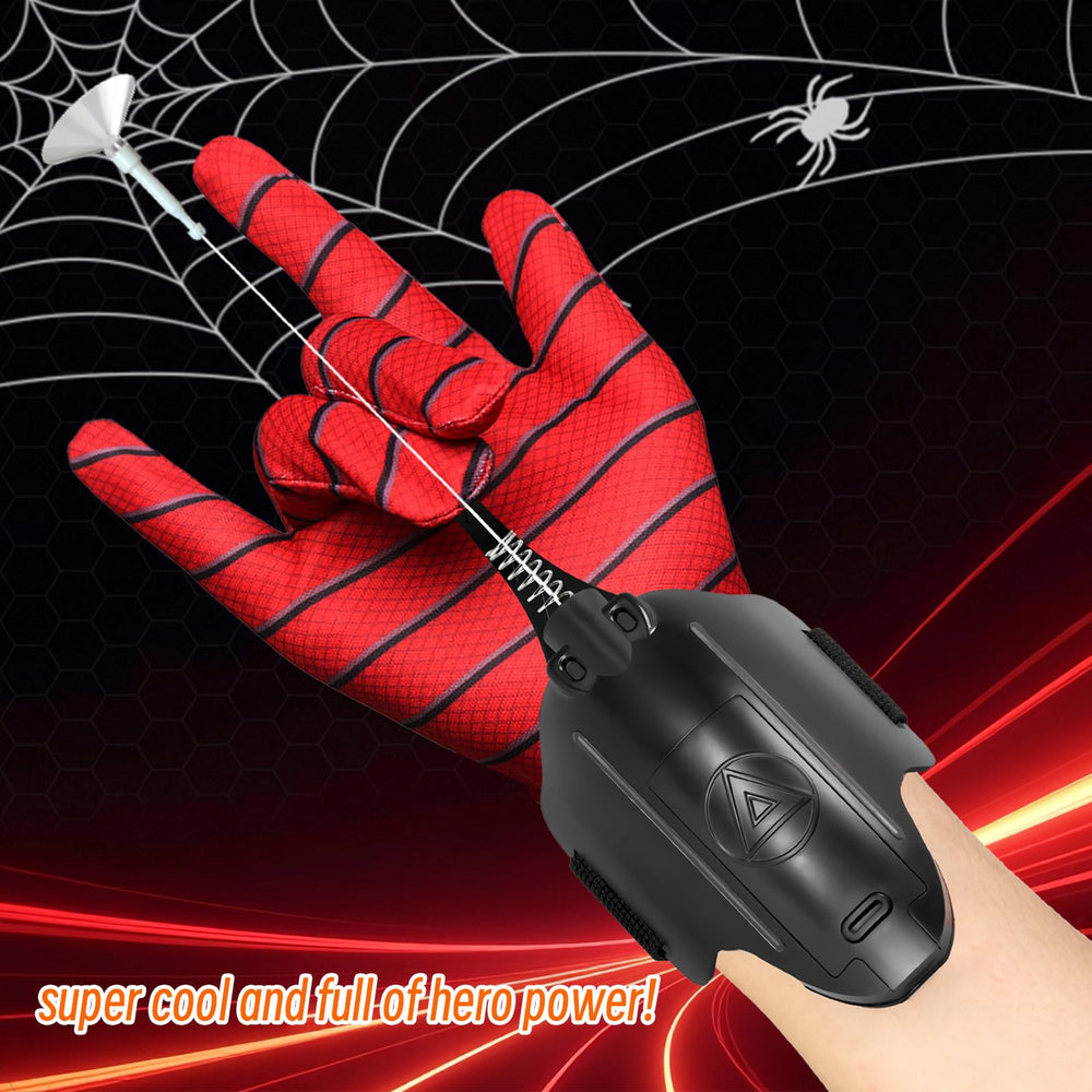Flustime Spider Web Shooter magnetic tips provide steadier web launches.