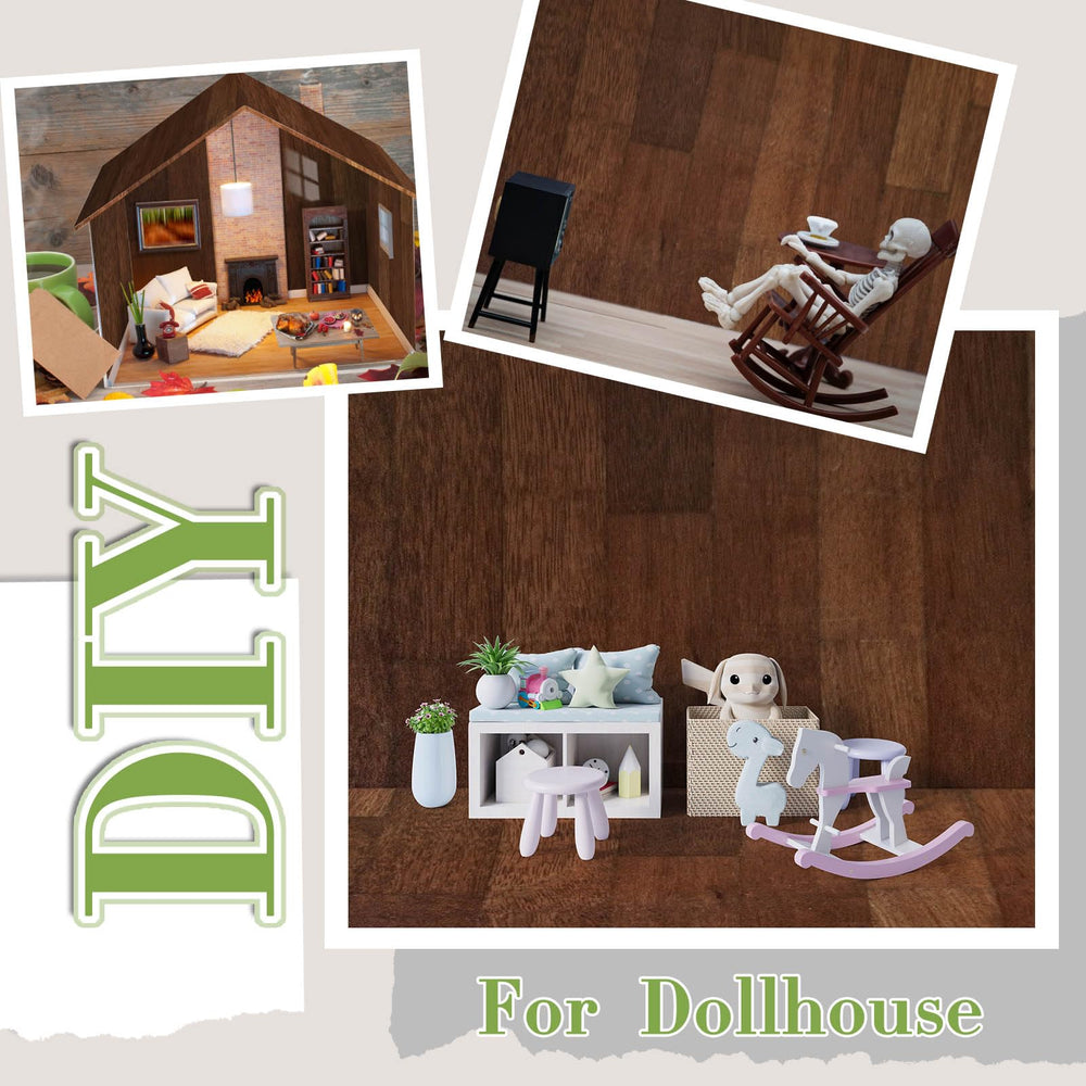 Flutesan wallpaper and flooring spark creative DIY projects for miniatures