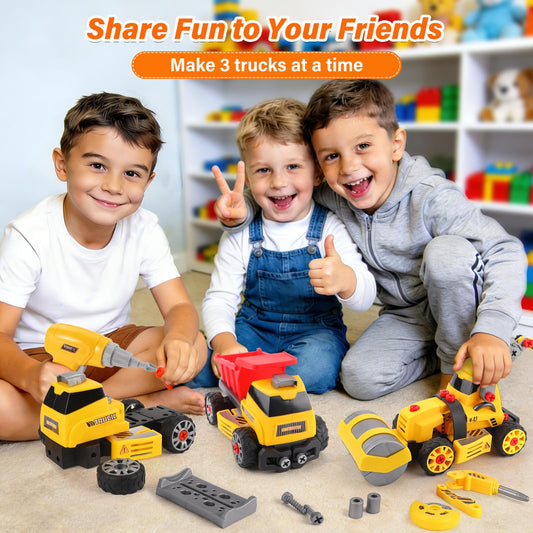 FLY2SKY truck DIY drill included supports independent assembly and exploration