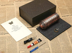 FLYALIGOGO Cryptex metal construction detail, durable and decorative.