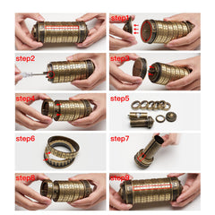FLYALIGOGO Cryptex gift set with rings for romance