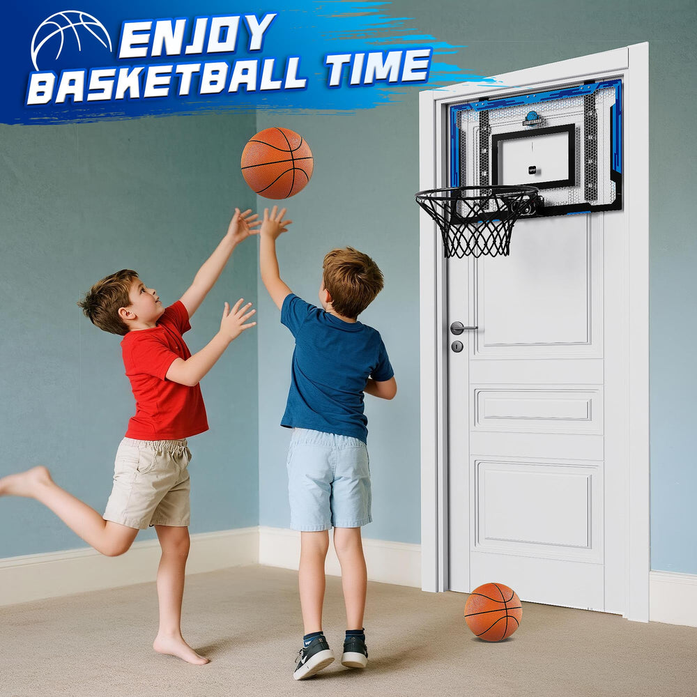 Flybakiz 60-degree basket angle supports dunks and realistic action.