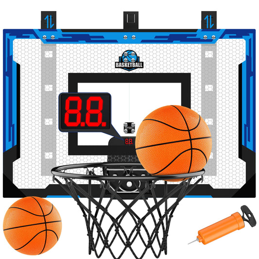Flybakiz basketball board offers a large shooting area for family practice indoors.