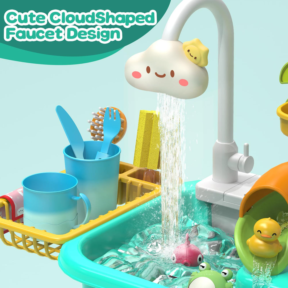 FlyBakiz cloud-shaped faucet adds realistic water flow to playset