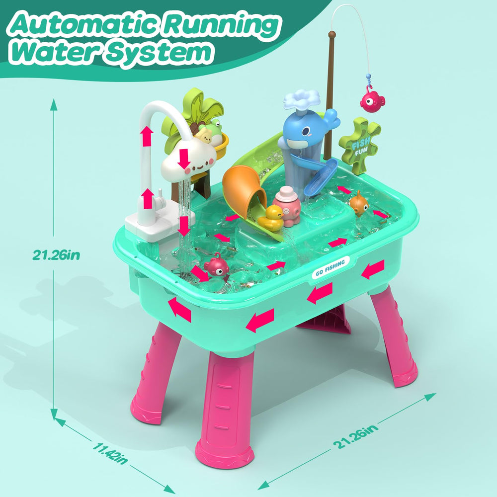 FlyBakiz detachable legs offer two water-table modes for variety