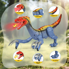 FlyBakiz dinosaur rechargeable USB charging for longer play sessions.