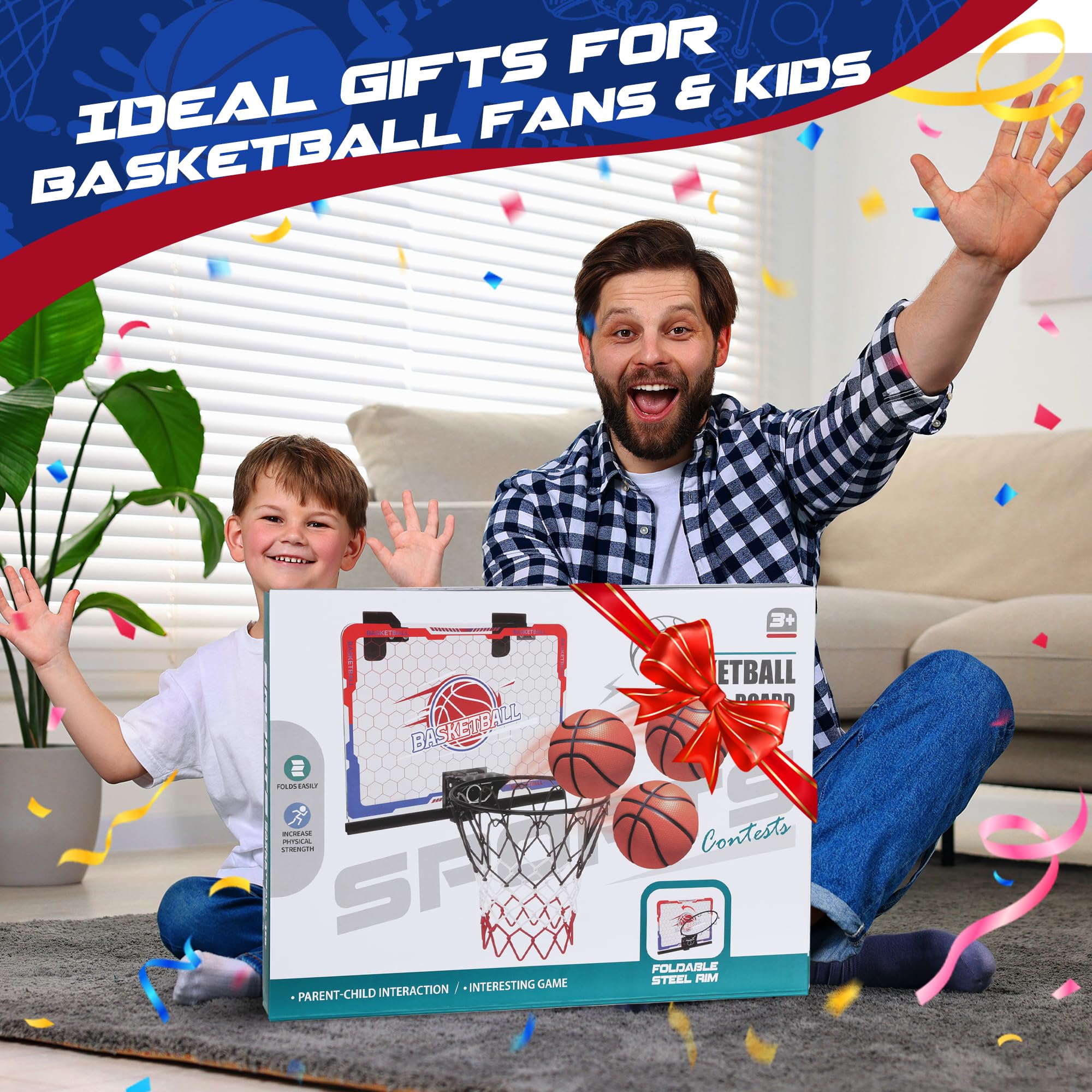 Flybakiz family-friendly hoop transforms living rooms into indoor-outdoor play arenas