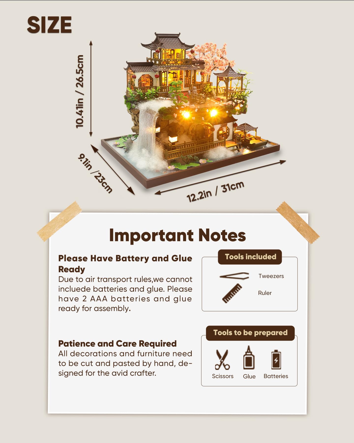 Flybean detailed instruction manual guides a step-by-step build.