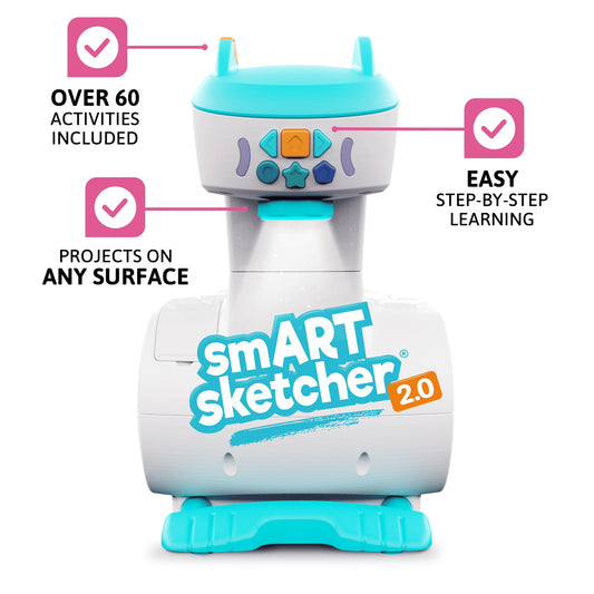 Flycatcher Smart Sketcher 2.0 app connect enables personalized drawing content.