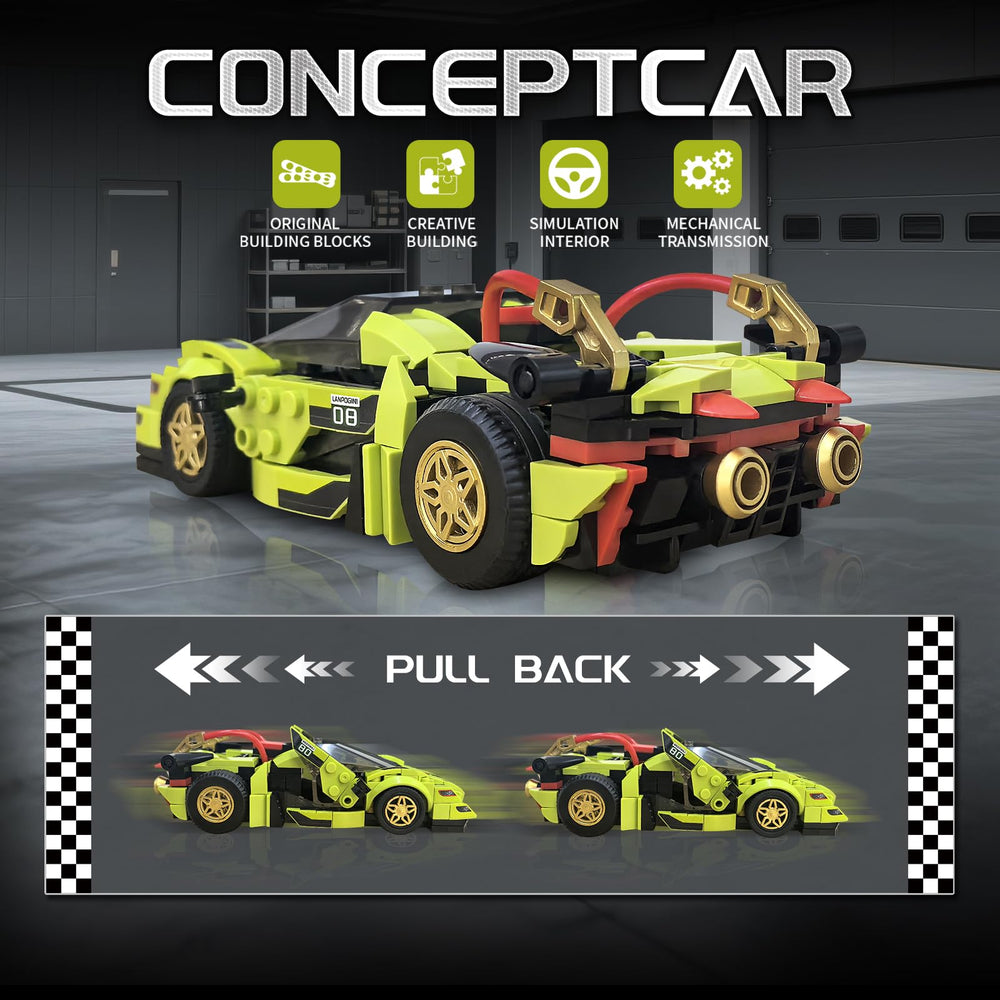 flycites Technic Race Cars Building Blocks Set gift-idea presents a thoughtful STEM-friendly option