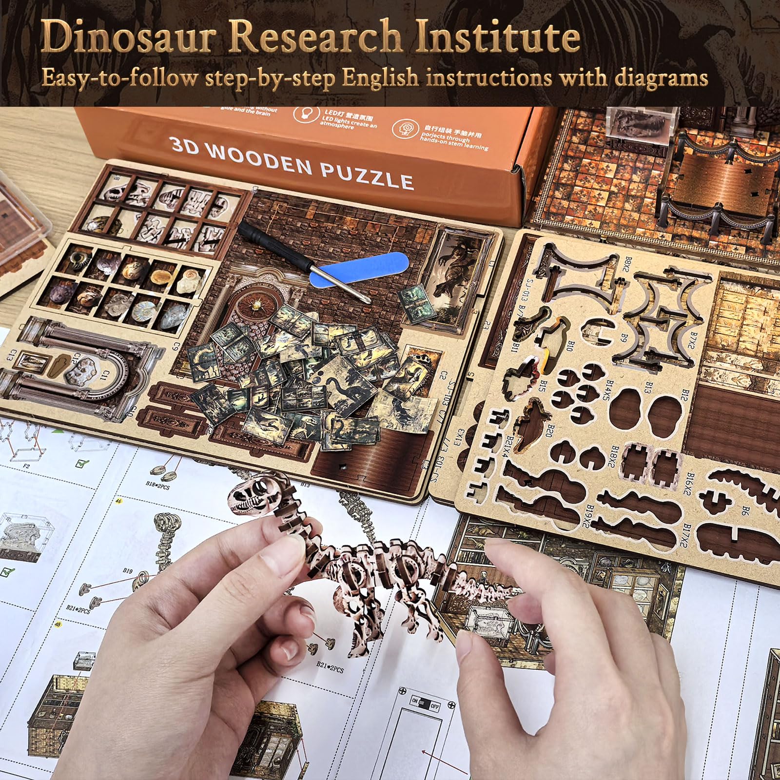 About 3-4 hours of hands-on building with step-by-step guidance.