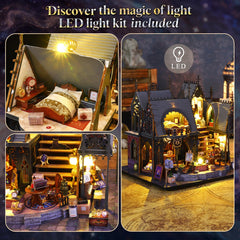FLYINTOYS DIY puzzle parts and tools support thoughtful planning and precise results.