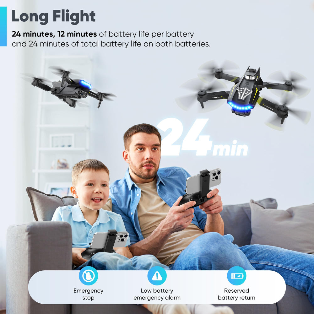 Flymevac Drone foldable design for portable use