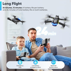 Flymevac Drone foldable design for portable use
