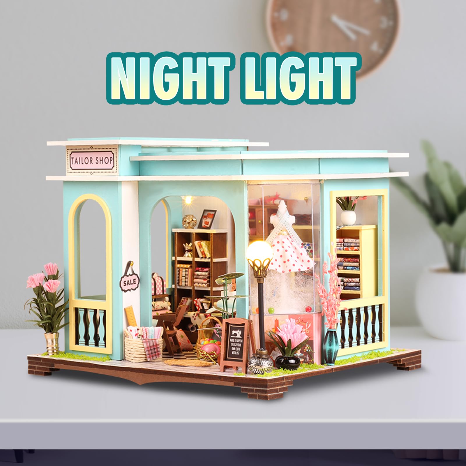 FLYNOVA Detailed wooden pieces enable precise assembly for a durable keepsake