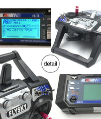 Flysky FS-i6 display backlit for clear readings in dim environments