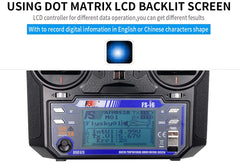 Flysky FS-i6 package includes transmitter and FS-iA6 receiver