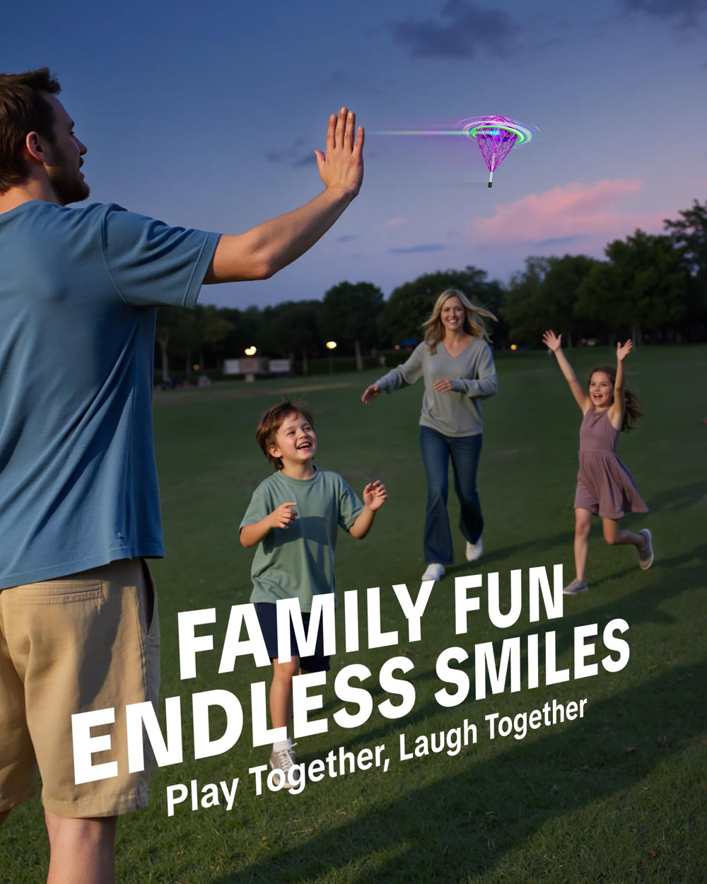 Flystars Durable PP Material keeps play safe and durable.
