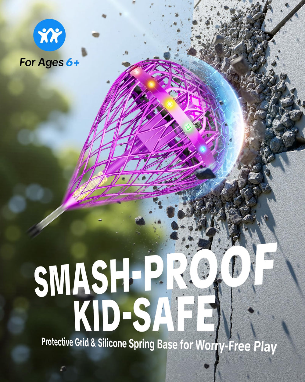 Flystars Gift-ready toy ideal for birthdays and holidays.
