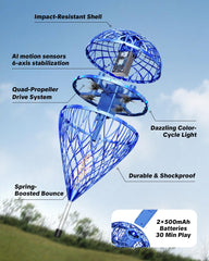Flystars safe hover ball promotes active play with quick, intuitive handling