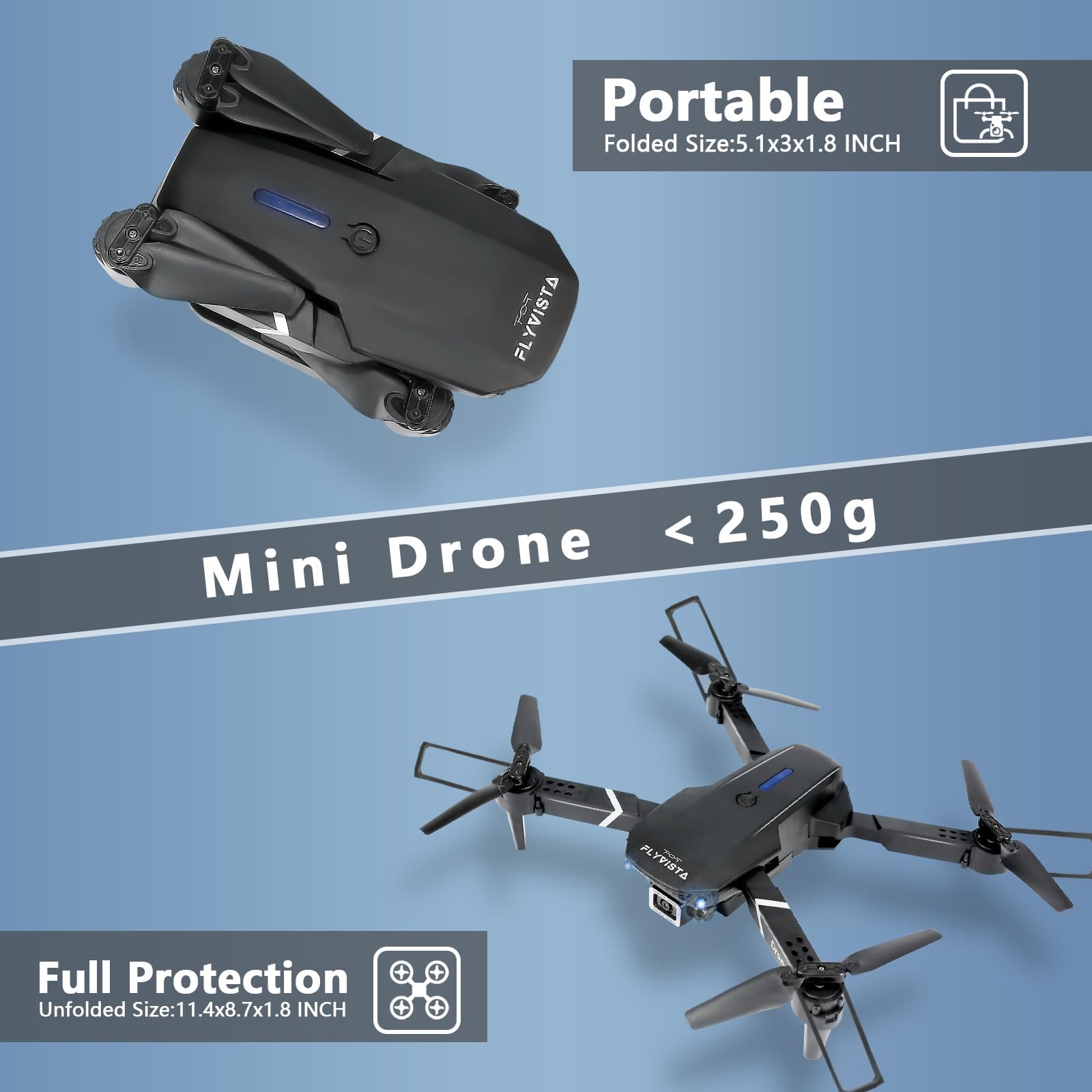 FlyVista 360-degree flips add dynamic action to your flights.