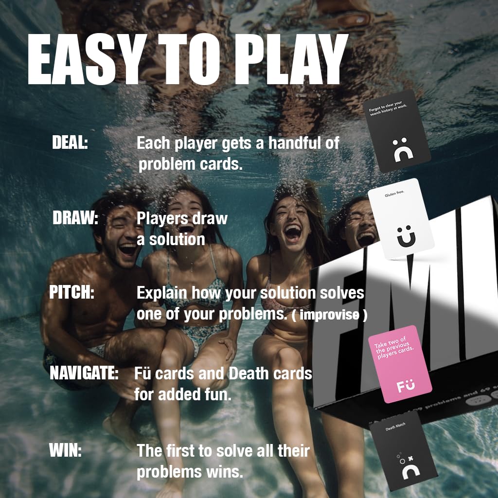 FMLaGame group laughing during play boosts party vibes