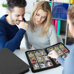 Foalgo collector album display keeps cards neatly guarded.