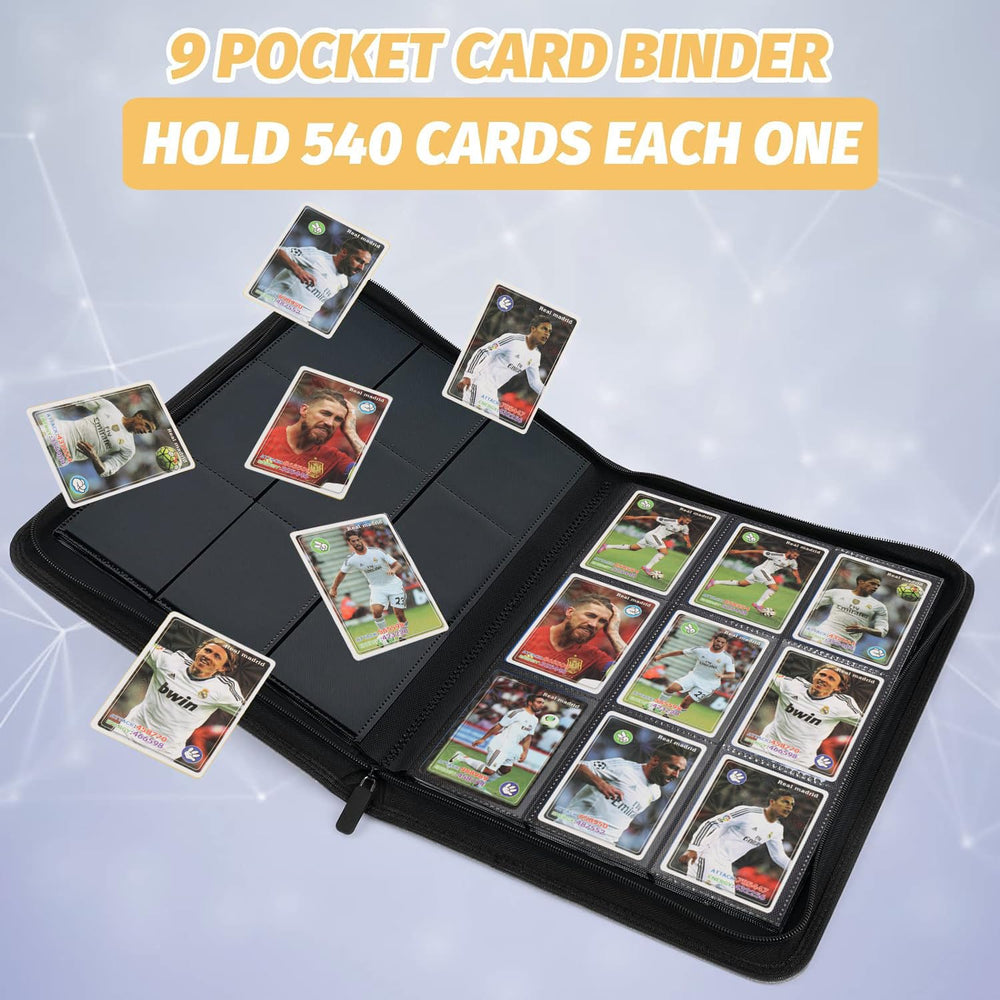 Foalgo leather-look cover protects cards with a premium feel.