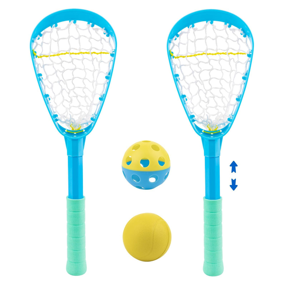 Foayex Ajudstable mini lacrosse sticks extended for adjustable, family-friendly play