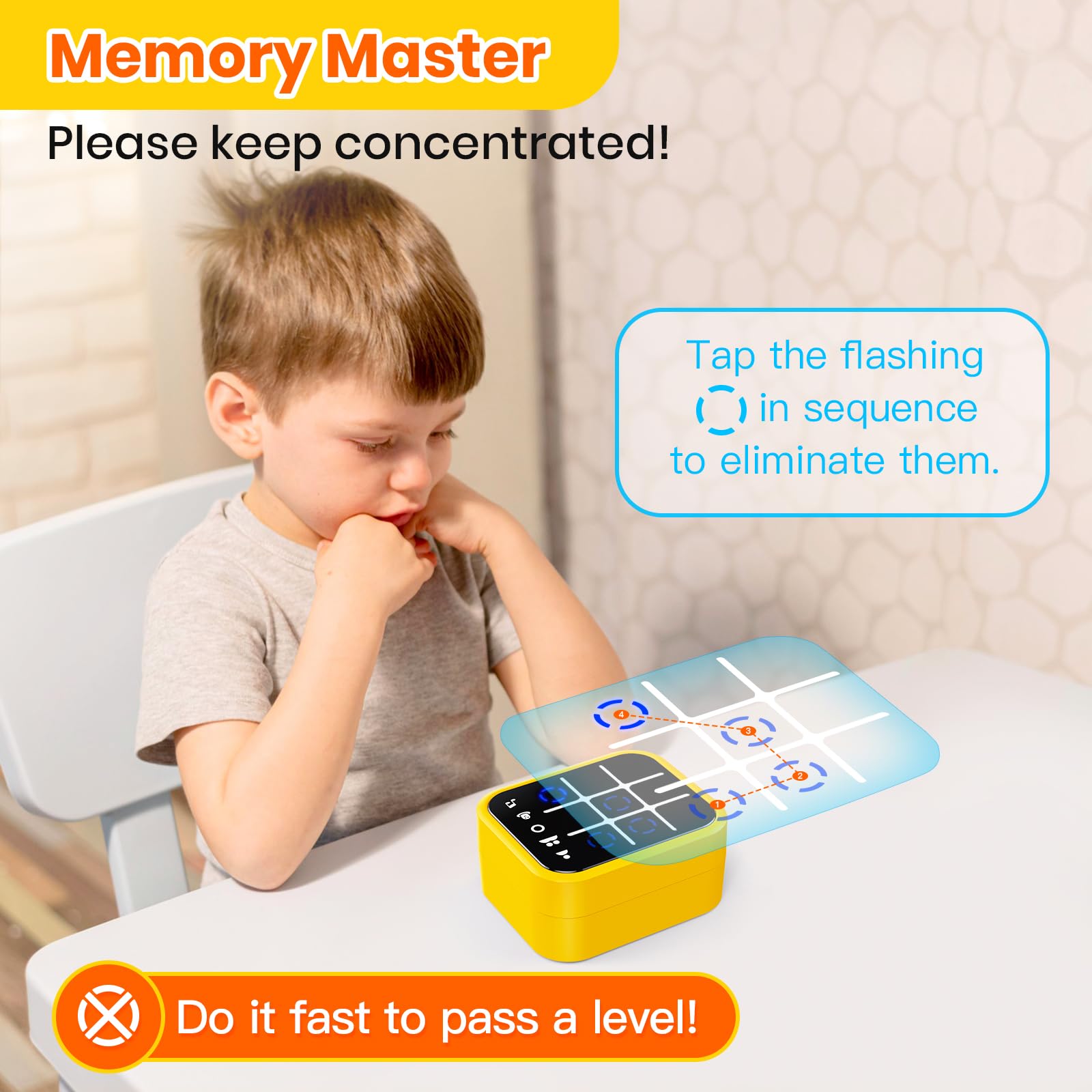 Focfundier melody creator screen illustrating piano icons for creativity.