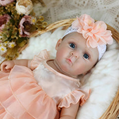 FOCKOF soft vinyl doll showing hand-painted hair and realistic details.