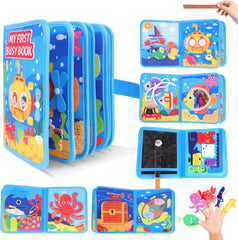 FoenixArte Ocean Busy Book cover inviting exploration and play