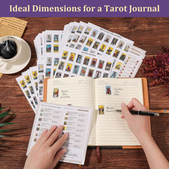 Fofeadm colorful tarot stickers demonstrate deck variety for vibrant journaling pages