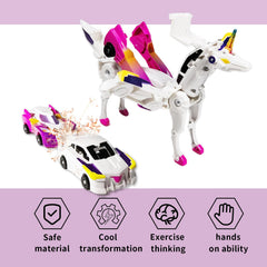 Fogsea educational transformable robot boosts creativity and problem-solving.