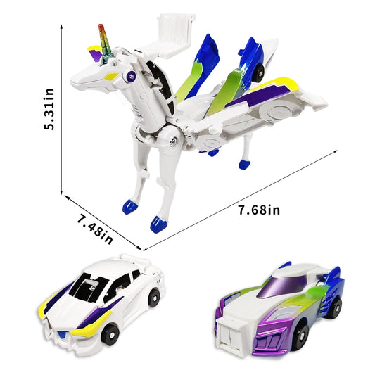 Fogsea magnetic connection car robot enabling seamless transformations