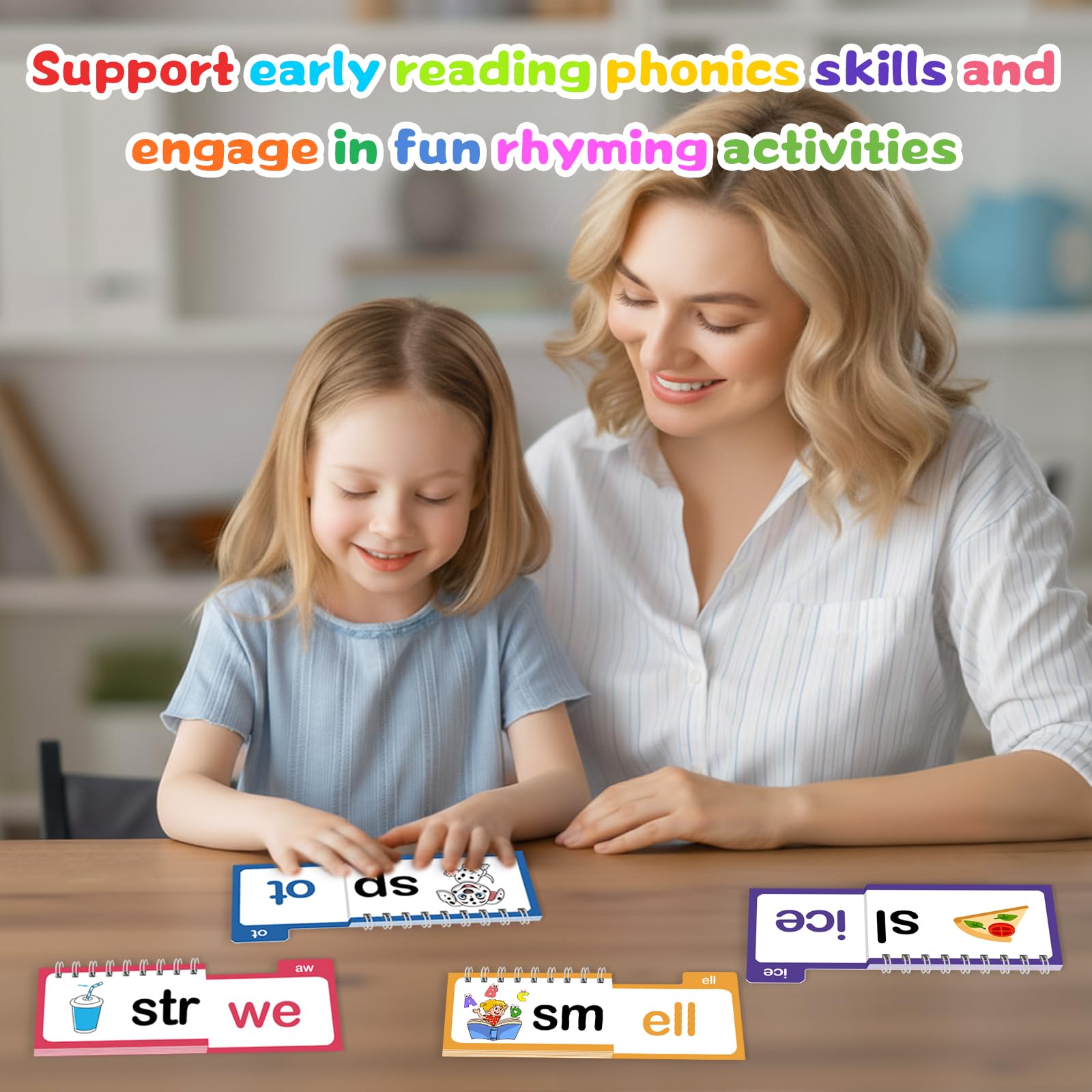 FOIFIS Dinosaur ABC Phonics Flash Cards help kids learn sounds with engaging visuals.
