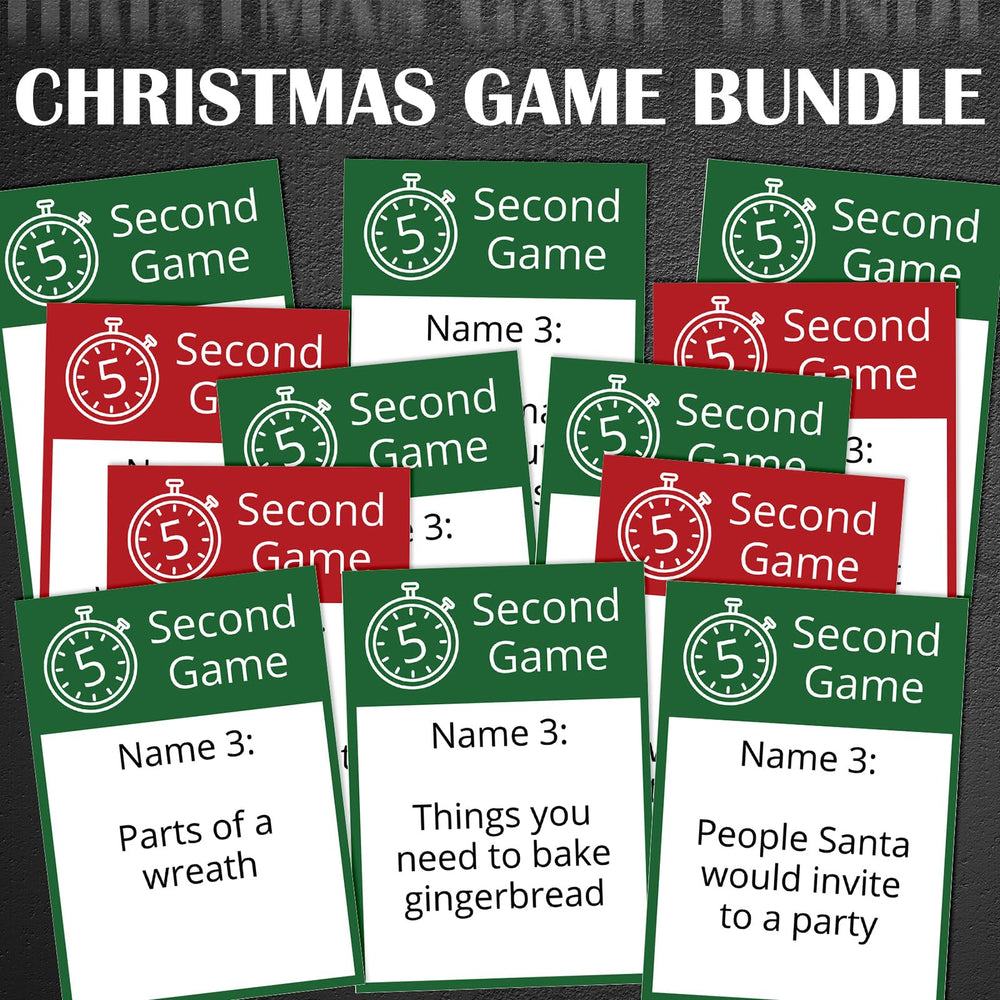 Foilswirl Christmas family game night setup for easy play