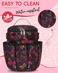 FOKDUVB bingo bag roomy main compartment for cards and charms.