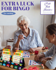 FOKDUVB bingo theme black design suits adults game nights.