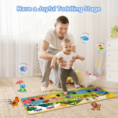 FOKI anti-slip soft material keeps little dancers safe during use.