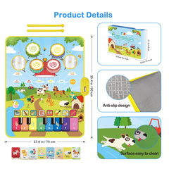 Foki Piano Mats animal-sounds-closeup captures animal sounds for storytelling.