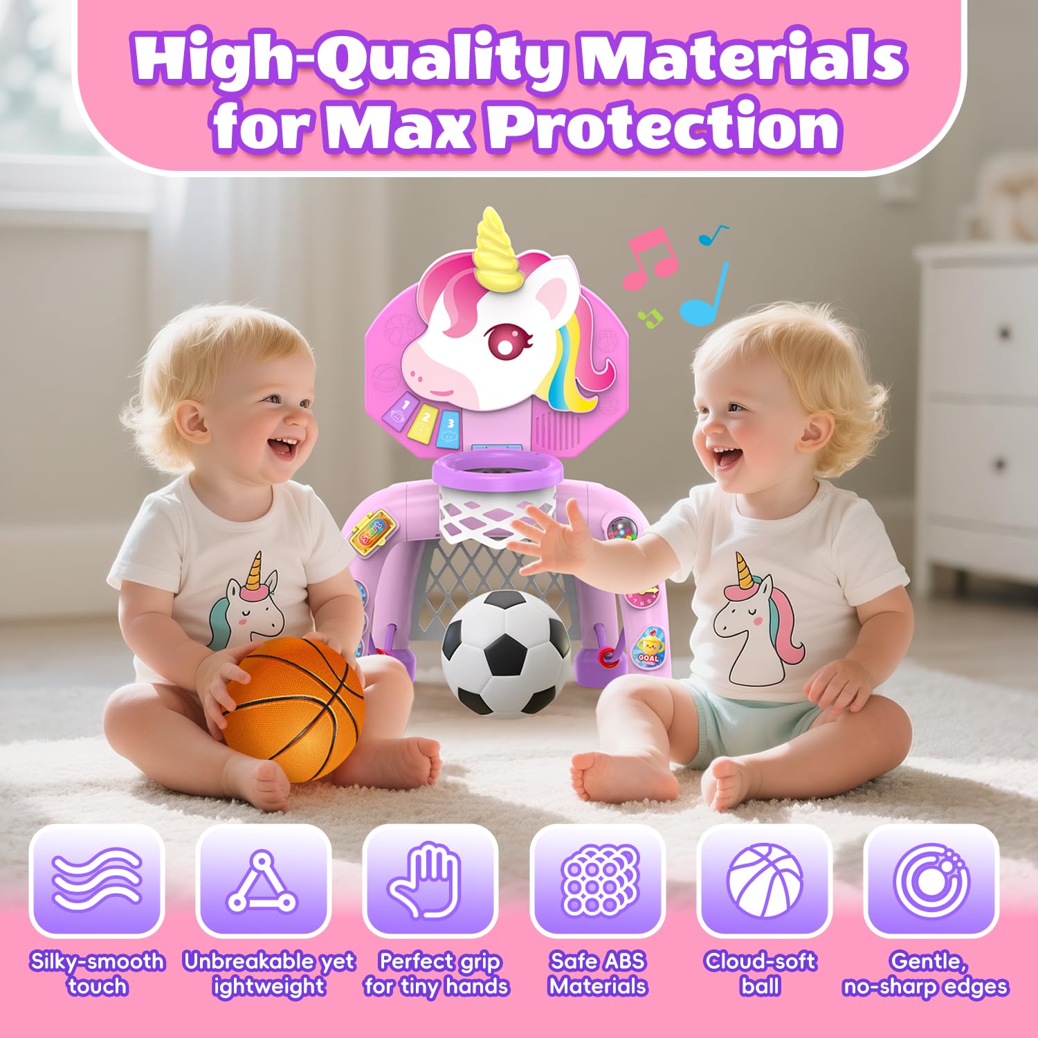 Folimix indoor play setup supports crawling and early motor skills.