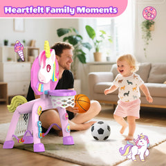 Folimix unicorn design close-up with bright, kid-friendly colors.
