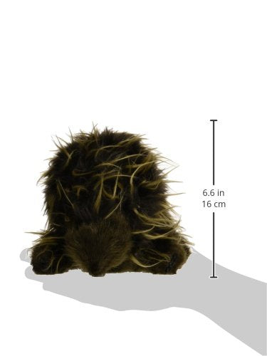 Folkmanis Porcupine Hand Puppet head movement for expressive performance.