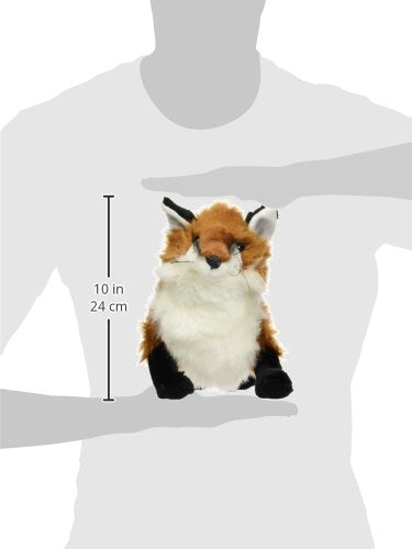 Folkmanis Red Fox puppet with dimensions suitable for small hands