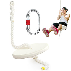 Fologtoo zipline round seat with 12.59 inch diameter for comfort.
