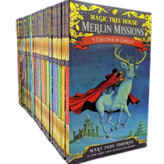 FOLREBAS Tree House Merlin Mission box set spine displays appealing series branding for shelf appeal